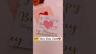 DIY Easy Paper Folding Card in Minutes 💖 diycrafts papercraft paperfoldingcard tinkerartist5MinuteCraftsYT [upl. by Aguie]