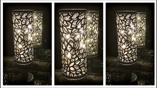 5 Glam Candle Holder Using Dollar Tree Vase and Candle Holder [upl. by Salter]