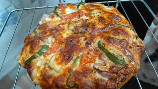 How to make 🍕 pizza mix veg 🍕pizza🍕 in wonderchef OTG OVEN [upl. by Luttrell]