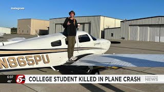 Maple Grove man killed in Indiana plane crash had promising aviation career [upl. by Anerdna609]