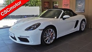 Porsche 718 Boxster  Revisión en profundidad [upl. by Jansen]