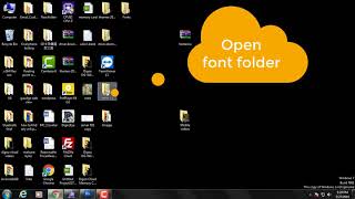 How to install font for Photoshop cs3cs5cs6cc [upl. by Valentino]