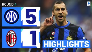 InterMilan 51  Inter claim city bragging rights Goals amp Highlights  Serie A 202324 [upl. by Hollyanne]