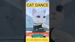 Cat Dance 110 funny cat cute love dance trending trendingshorts kitten prettycat [upl. by Gabriella]