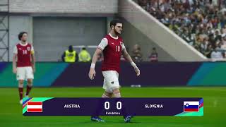 PES 2021 Gameplay  Österreich  Slowenien  Nations League  20242025 [upl. by Tloc712]