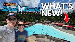 Dollywoods Splash Country Waterpark  Whats New This Year [upl. by Vivien529]