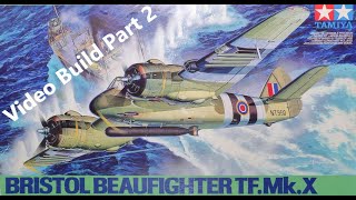 Part 2 Tamiya 148th Scale Beaufighter Video Build [upl. by Fagan]