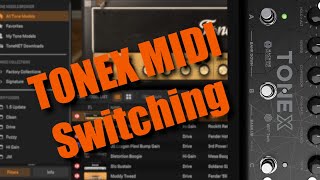 TONEX MIDI Control Switching  Does it Sound Good [upl. by Arita]