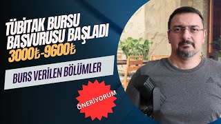 3000₺ ile 9600₺ arasında TÜBİTAK BURS BAŞVURUSU BAŞLADI [upl. by Frederich]