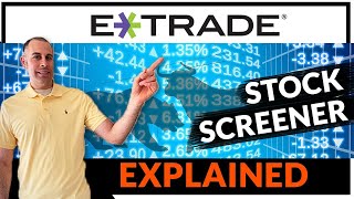 Etrade Stock Screener Explanation I explain every field on the stock screener Let’s talk finance [upl. by Salene]