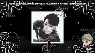 Suga exposes Sakusa Tiktoks  Ft Sakusa x Atsumu  Haikyuu Text [upl. by Darda]