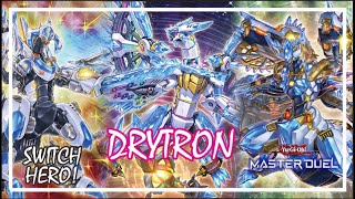 PURE DRYTRON NEW SUPPORT COMBO RANKED GAMEPLAY POST NIGHTMARE ARRIVALS YuGiOh Master Duel [upl. by Etti]