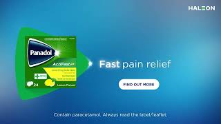 Panadol Actifast Lemon Soluble Tablets  Running [upl. by Deach]