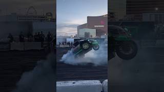 Mini Cooper pulls off a Insane Drifting Wheelie sema [upl. by Klein]