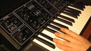 Yamaha CS5 analog monophonic synth [upl. by Ateuqahs]