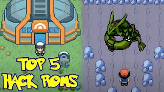 TOP 5 MEJORES HACK ROMS DE POKEMON PARA GBA COMPLETOS EN ESPAÑOL MAS FAMOSOS EN 2024 ANDROID Y PC [upl. by Fusco400]