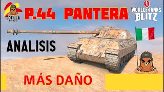 P44 Pantera Análisis WoT Blitz 2024  P44 Pantera World of Tanks Blitz en Español  Como usar P44 [upl. by Rupert]