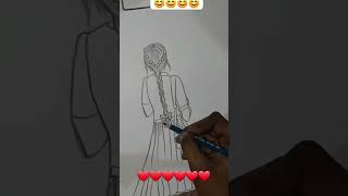 drawing artist artwork artshorts vairalvideo sketch short vairalvideo ❤❤❤ [upl. by Mccreary]