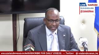 CS Aden Duale Takes Over Environment Ministry From CS Soipan Tuya Whos is Taking Charge of Defence [upl. by Ailic]