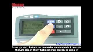 Surface Roughness Tester TIME3200 TR200 at Obsnap Instruments [upl. by Nickelsen875]