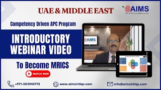 AIMS UAE amp MIDDLE EAST INTRODUCTORY WEBINAR 18th August 2024 [upl. by Ashjian578]