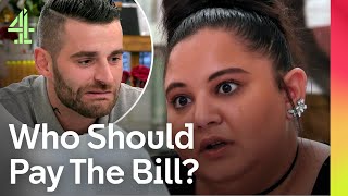 When Splitting the Bill Unleashes DRAMA  First Dates  Channel 4 [upl. by Kennan]