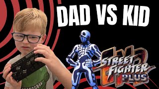 Dad and Son Face Off in Epic Street Fighter Ex 2 Plus Showdown [upl. by Ultan]