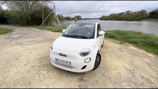 PRÉSENTATION ET TEST DE LA FIAT 500 ÉLECTRIQUE [upl. by Sloatman163]