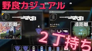 やっぱりセンチネル最強！！２丁持ちでソロカジュアル行ってみた！【ApexLegends】 [upl. by Skoorb438]