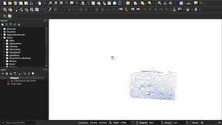 How to export contours with elevation into AutoCAD using QGIS [upl. by Emiatej]