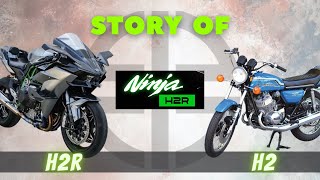 Why Ninja H2R Was Made  Evolution Of Kawasaki Ninja H2R [upl. by Lumbard]