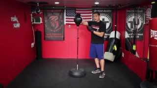 MaxxMMA Adjustable Freestanding Reflex Bag Boxing For BEGINNERS [upl. by Alanna799]