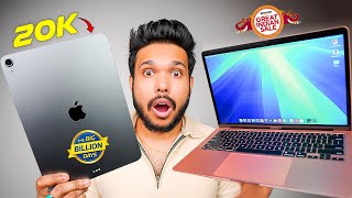 iPad in 20K and Macbook in 50K  Flipkart BBD amp Amazon Sale [upl. by Kalikow]