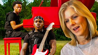 Mom Reacts to DaBaby  Rockstar feat Roddy Ricch [upl. by Auqenet]