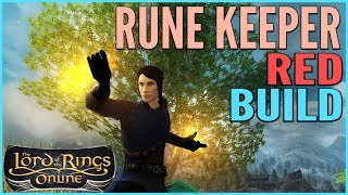 LOTRO Rune Keeper Guide Red Line Trait Build  LevelingDPS Updated [upl. by Enelad953]