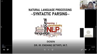 Belajar Memahami NLP Syntactic Parsing Natural Language Processing [upl. by Niras]