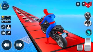 Impossible Bike Stunts Driving  Dirt Bikes Racing Simulator 2024  Android  IOS gameplay FHD 15 [upl. by Schiffman]