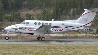 Beechcraft Super King Air 200 Takeoff [upl. by Gay]