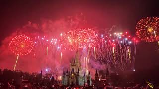 Magic Kingdom 4th of July Fireworks in Walt Disney World [upl. by Kuska]