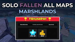 Marshlands  Solo FALLEN Map 452  Tower Defense Simulator TDS [upl. by Reggy989]