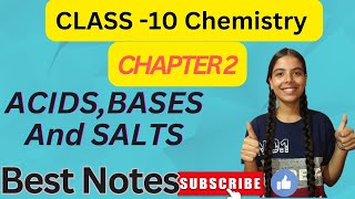 ACIDS BASES amp SALTS  class 10th  NCRT ACID BASE amp SALT chemistry [upl. by Yablon71]