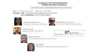 Languages in the Internationalisation of Higher Education Institutions [upl. by Erwin]