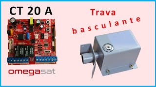 Como Ligar Trava Fechadura Magnetica Placa Comando CT 20 A Omegasat Com Modulo MDT 02 Peccinin Nice [upl. by Hauck]