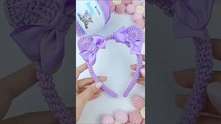 Crochet cute headband crochet handmade shorts [upl. by Winni567]