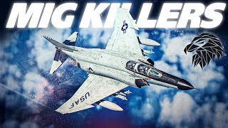 HeatBlur F4E Phantom Survive The Dogfight  Digital Combat Simulator  DCS [upl. by Bandeen776]