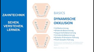 Dynamische Okklusionskonzepte 2023  BASICS [upl. by Shargel684]