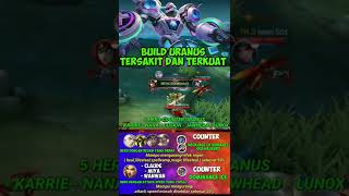 BEST BUILD URANUS TERSAKIT DAN TERKUAT 2022  BUILD URANUS TERKUAT TOP GLOBAL MOBILE LEGENDS [upl. by Ebanreb]