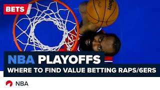 Raptors vs 76ers Betting Picks from Paulo Antunes  NBA Playoffs [upl. by Culley270]