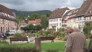 Wissembourg Alsace France Marche und kleiner Rundgang 8102016 [upl. by Virendra609]