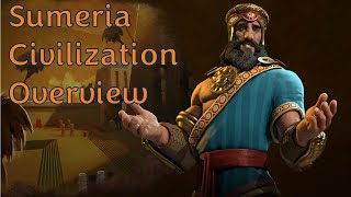 Civ 6 Leader Overviews How to Play Gilgamesh of Sumeria [upl. by Nohsav596]